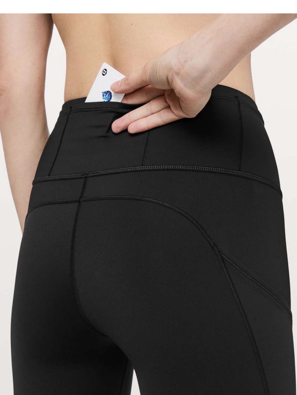 lululemon athletica Black High-Rise Pocket Fast and Free Nulux collection - Picture 4 of 12